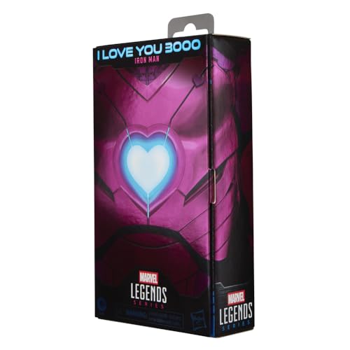 MARVEL LEGENDS SERIES I LOVE YOU 3000 IRON MAN FIGURA DE ACCIÓN COLECCIONABLE DE 6 PULGADAS PARA REGALO - 5