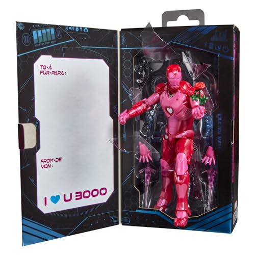 MARVEL LEGENDS SERIES I LOVE YOU 3000 IRON MAN FIGURA DE ACCIÓN COLECCIONABLE DE 6 PULGADAS PARA REGALO - 7