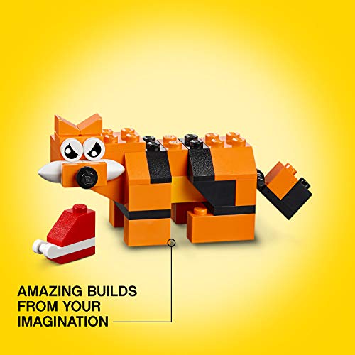 LEGO CLASSIC MEDIUM CREATIVE BRICK BOX 10696 JUEGO DE BLOQUES DE CONSTRUCCIÓN CON ALMACENAMIENTO INCLUYE TREN AUTOMÓVIL - 5