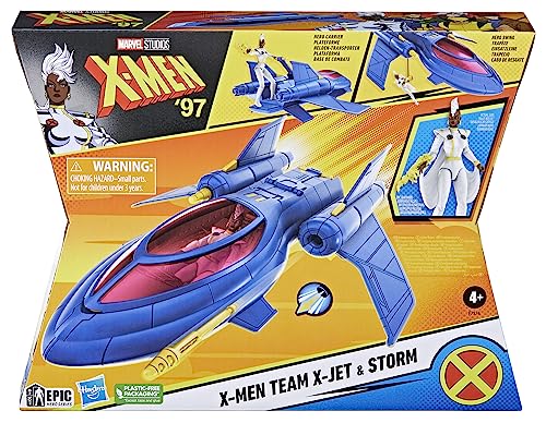 MARVEL STUDIOS XMEN 97 XMEN TEAM XJET Y FIGURA DE TORMENTA DE 4 PULGADAS JUGUETES DE SUPERHÉROES Y FIGURAS DE ACCIÓN - 4