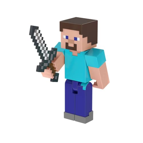 MATTEL MINECRAFT PAQUETE DE ASALTO A LA ALDEA CON 3 FIGURAS DE ACCIÓN Y ACCESORIOS SET DE COLECCIÓN A ESCALA DE 325 PULGADAS - 4