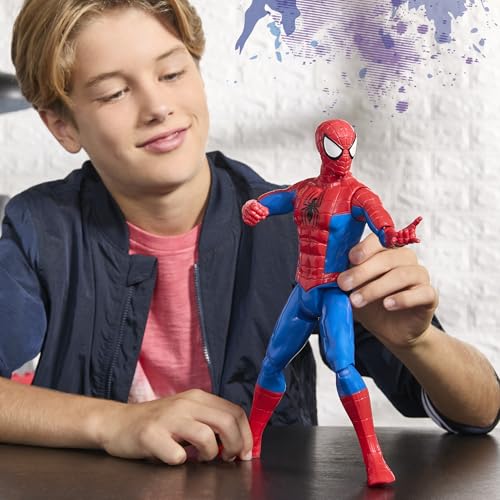 MARVEL SPIDERMAN TITAN SERIES FIGURA DE ACCIÓN JUGUETES DE SUPERHÉROES DE 12 PULGADAS 118 IN PARA NIÑOS A PARTIR DE 4 AÑOS - 3