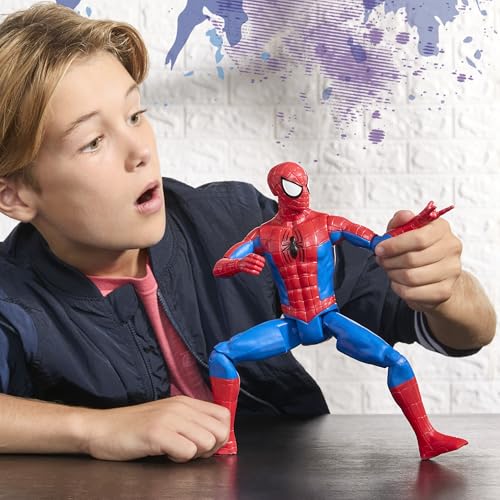 MARVEL SPIDERMAN TITAN SERIES FIGURA DE ACCIÓN JUGUETES DE SUPERHÉROES DE 12 PULGADAS 118 IN PARA NIÑOS A PARTIR DE 4 AÑOS - 4