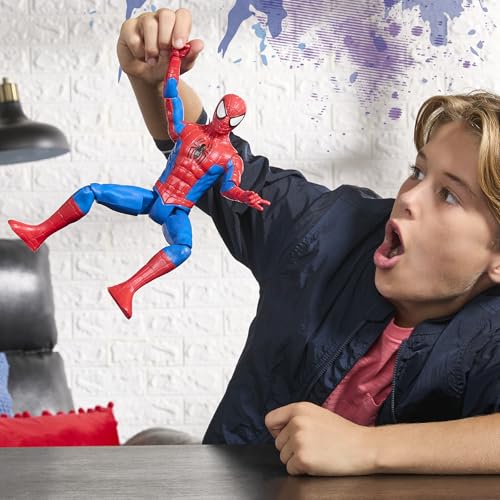 MARVEL SPIDERMAN TITAN SERIES FIGURA DE ACCIÓN JUGUETES DE SUPERHÉROES DE 12 PULGADAS 118 IN PARA NIÑOS A PARTIR DE 4 AÑOS - 5