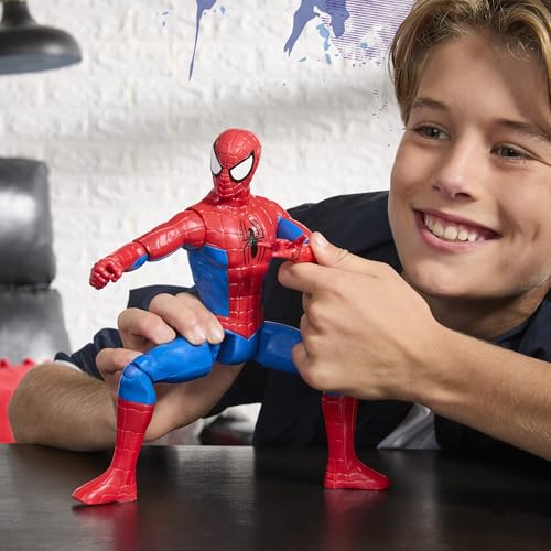 MARVEL SPIDERMAN TITAN SERIES FIGURA DE ACCIÓN JUGUETES DE SUPERHÉROES DE 12 PULGADAS 118 IN PARA NIÑOS A PARTIR DE 4 AÑOS - 6
