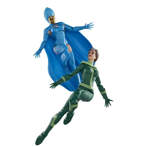MARVEL LEGENDS SERIES ROGUE AND DESTINY XMEN COMICS FIGURAS DE ACCIÓN COLECCIONABLES DE 6 PULGADAS PAQUETE DE 2 EXCLUSIVO - 7