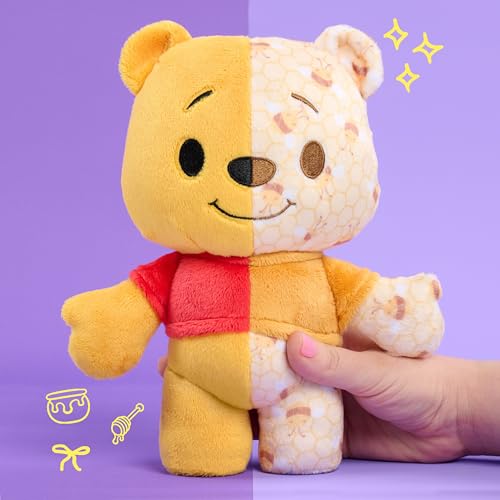 HAPPY HAUL DISNEY WINNIE THE POOH REMIXD JUGUETE DE PELUCHE COLECCIONABLE CAÍDA CORTA BITONOS TELAS ESTAMPADAS 85 PULGADAS - 2