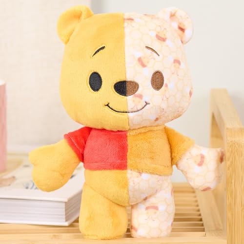 HAPPY HAUL DISNEY WINNIE THE POOH REMIXD JUGUETE DE PELUCHE COLECCIONABLE CAÍDA CORTA BITONOS TELAS ESTAMPADAS 85 PULGADAS - 5