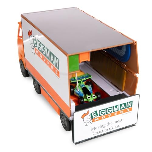 DISNEY STORE JUEGO OFICIAL DE VEHÍCULO CAMIÓN DE MUDANZA DE TOY STORY CAMIÓN EGGMAN MOVERS CON REMOLQUE HABITACIÓN DE ANDY - 6
