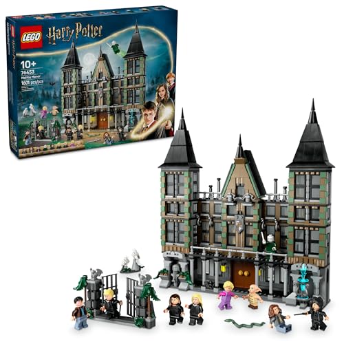 LEGO HARRY POTTER MALFOY MANOR SET DE CONSTRUCCIÓN JUGUETE DE HARRY POTTER PARA NIÑOS Y NIÑAS EDADES 10 JUGUETE - 1