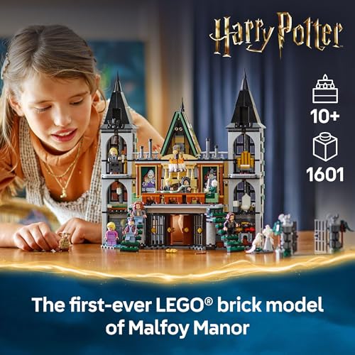 LEGO HARRY POTTER MALFOY MANOR SET DE CONSTRUCCIÓN JUGUETE DE HARRY POTTER PARA NIÑOS Y NIÑAS EDADES 10 JUGUETE - 2