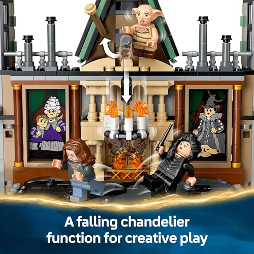 LEGO HARRY POTTER MALFOY MANOR SET DE CONSTRUCCIÓN JUGUETE DE HARRY POTTER PARA NIÑOS Y NIÑAS EDADES 10 JUGUETE - 5