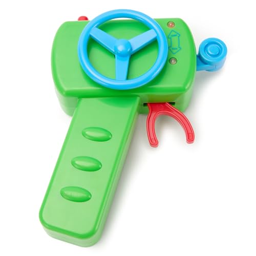 DISNEY STORE COCHE RC OFICIAL TOY STORY COCHE DE CONTROL REMOTO PARA NIÑOS CON CONTROLADOR DE VOLANTE INSPIRADO EN EL COCHE - 3