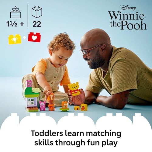 LEGO DUPLO DISNEY JUEGO DE CONSTRUCCIÓN DE LA FIESTA DE CUMPLEAÑOS DE WINNIE THE POOH JUGUETE PARA BEBÉS DE 18 MESES - 2