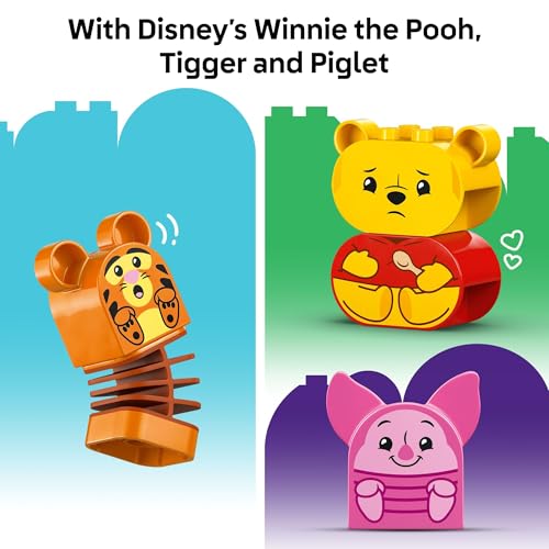 LEGO DUPLO DISNEY JUEGO DE CONSTRUCCIÓN DE LA FIESTA DE CUMPLEAÑOS DE WINNIE THE POOH JUGUETE PARA BEBÉS DE 18 MESES - 6