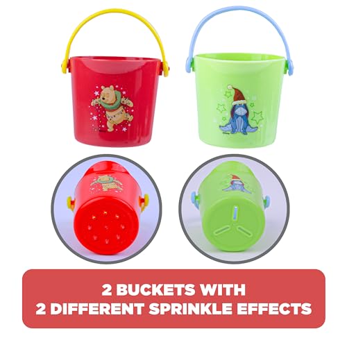 DISNEY HOLIDAY WINNIE THE POOH JUGUETES DE BAÑO CONJUNTO DE VALOR DE BAÑO DE 11 PIEZAS JUGUETES DE BAÑO MARIONETAS DE DEDOS - 3