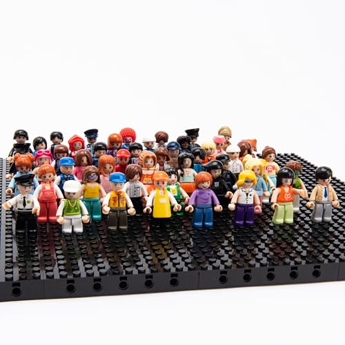ICYHIT 50 PCS MINIFIGURAS ALEATORIAS JUGUETE DE MINI FIGURA PERSONAS MINIFIG DE CONSTRUCCIÓN PAQUETE MISTERIOSO 50 - 3
