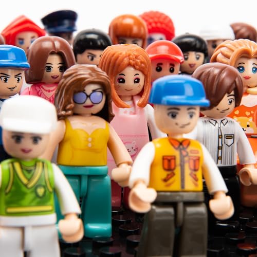 ICYHIT 50 PCS MINIFIGURAS ALEATORIAS JUGUETE DE MINI FIGURA PERSONAS MINIFIG DE CONSTRUCCIÓN PAQUETE MISTERIOSO 50 - 7