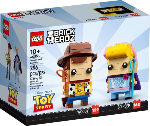 LEGO BRICKHEADZ WOODY Y BO PEEP TOY STORY 296 PIEZAS - 1