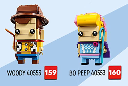 LEGO BRICKHEADZ WOODY Y BO PEEP TOY STORY 296 PIEZAS - 6