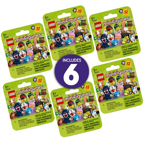 LEGO MINIFIGURES SERIE 27 PAQUETE DE 6 MULTIPAQUETE DE FIGURAS COLECCIONABLES PARA NIÑOS NIÑOS Y NIÑAS EDADES 5 CAJA CIEGA - 2