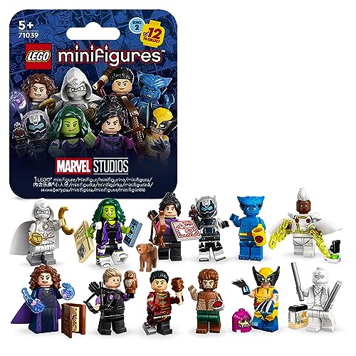 LEGO 71039 MARVEL SERIES 2 MINI FIGURAS 1 DE 12 PERSONAJES ICÓNICOS DE DISNEY PARA COLECCIONAR EN CADA BOLSA INCLUYE - 1