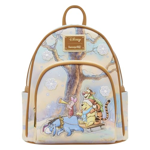 LOUNGEFLY DISNEY WINNIE THE POOH AND FRIENDS MINI MOCHILA PARA TRINEO EXCLUSIVA DE AMAZON - 1
