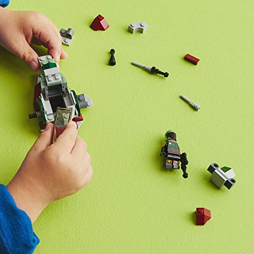 LEGO STAR WARS LA NAVE ESTRELLA DE BOBA FETT MICROFIGHTER 75344 VEHÍCULO DE CONSTRUCCIÓN DE JUGUETE CON ALAS AJUSTABLES - 3
