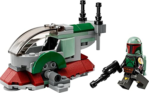 LEGO STAR WARS LA NAVE ESTRELLA DE BOBA FETT MICROFIGHTER 75344 VEHÍCULO DE CONSTRUCCIÓN DE JUGUETE CON ALAS AJUSTABLES - 5