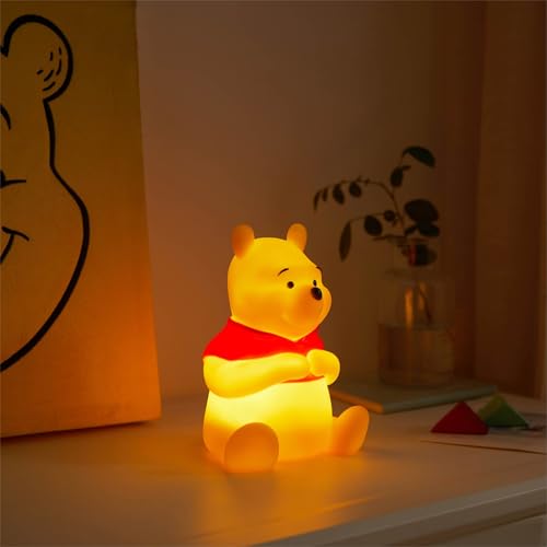 DISNEY WINNIE THE POOH SQUISHY MOOD NIGHT LIGHT 6 LED LÁMPARA DE ESTADO DE ÁNIMO SUAVE PARA DECORACIÓN DORMITORIOS DE NIÑOS - 6