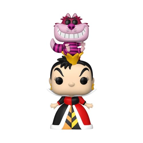 FUNKO POP PREMIUM ALICIA EN EL PAÍS DE LAS MARAVILLAS CLÁSICO REINA DE CORAZONES CON GATO DE CHESHIRE FIGURA DE VINILO - 2