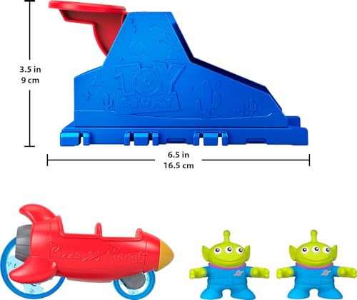 FISHERPRICE IMAGINEXT JUEGO DE LANZADOR CON FIGURAS DE ACCIÓN ALIENÍGENAS DE 3 PULGADAS Y VEHÍCULO DE JUGUETE INSPIRADO - 6