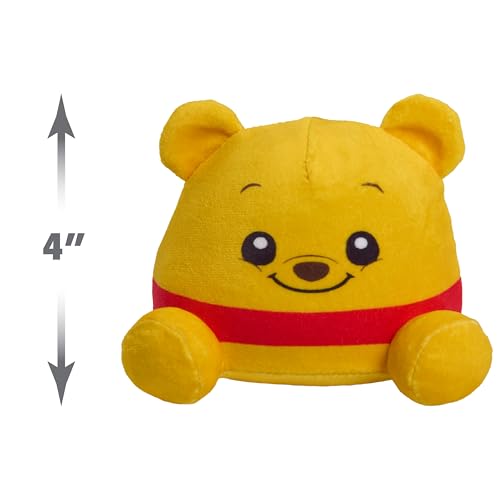 DISNEY JUST PLAY PELUCHE PEQUEÑO CON PESO DE WINNIE THE POOH DE 4 PULGADAS JUGUETES PARA NIÑOS A PARTIR DE 3 AÑOS - 3