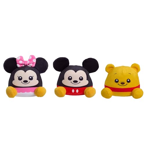 DISNEY JUST PLAY PELUCHE PEQUEÑO CON PESO DE WINNIE THE POOH DE 4 PULGADAS JUGUETES PARA NIÑOS A PARTIR DE 3 AÑOS - 5