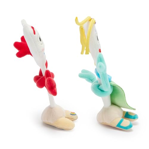 DISNEY STORE JUEGO DE PELUCHE MAGNÉTICO OFICIAL DE FORKY KAREN BEVERLY ESTE DÚO PECULIAR INCLUYE UNA ALMOHADILLA MAGNÉTICA - 3