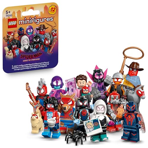 LEGO MINIFIGURES SPIDERMAN ACROSS THE SPIDERVERSE OBTÉN 1 DE 12 JUGUETES COLECCIONABLES CON ACCESORIOS REGALO PARA NIÑOS - 1