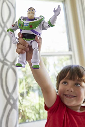 MATTEL DISNEY PIXAR FIGURA DE ACCIÓN DE TOY STORY POSABLE BUZZ LIGHTYEAR CON ASPECTO DISTINTIVO DE TRAJE ESPACIAL JUGUETE - 2