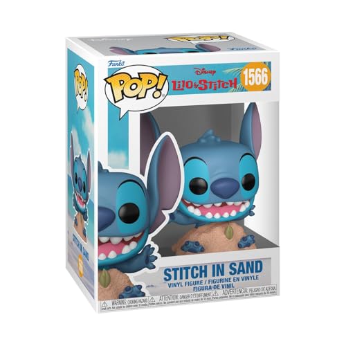 FUNKO POP DISNEY LILO AND STITCH STITCH IN SAND FIGURA DE VINILO COLECCIONABLE IDEA DE REGALO PRODUCTO OFICIAL JUGUETES - 1