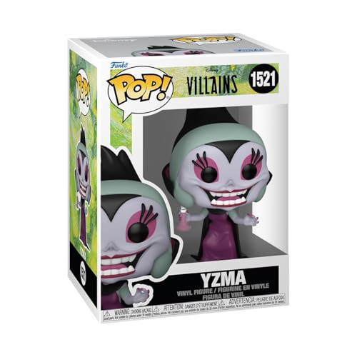 FUNKO POP DISNEY VILLANOS YZMA VILLANOS DE DISNEY FIGURA DE VINILO COLECCIONABLE IDEA DE REGALO PRODUCTO OFICIAL PARA NIÑOS - 1