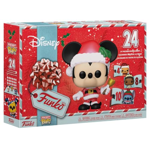 FUNKO CALENDARIO DE CUENTA REGRESIVA DE BOLSILLO POP DISNEY 24 DÍAS DE SORPRESAS MINI FIGURAS DE VINILO COLECCIONABLES CAJA - 1