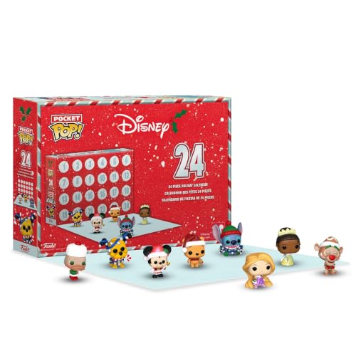 FUNKO CALENDARIO DE CUENTA REGRESIVA DE BOLSILLO POP DISNEY 24 DÍAS DE SORPRESAS MINI FIGURAS DE VINILO COLECCIONABLES CAJA - 2