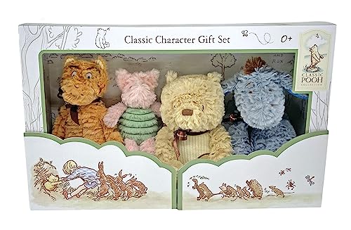 KIDS PREFERRED DISNEY BABY WINNIE THE POOH Y AMIGOS JUEGO DE COLECCIONISTAS DE 4 PIEZAS DE PELUCHES DE ANIMALES DE PELUCHE - 1