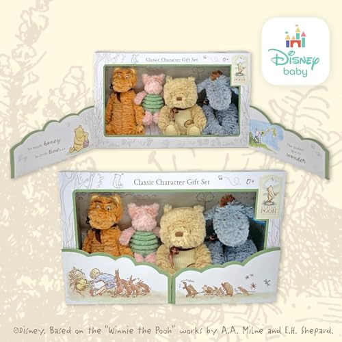 KIDS PREFERRED DISNEY BABY WINNIE THE POOH Y AMIGOS JUEGO DE COLECCIONISTAS DE 4 PIEZAS DE PELUCHES DE ANIMALES DE PELUCHE - 7