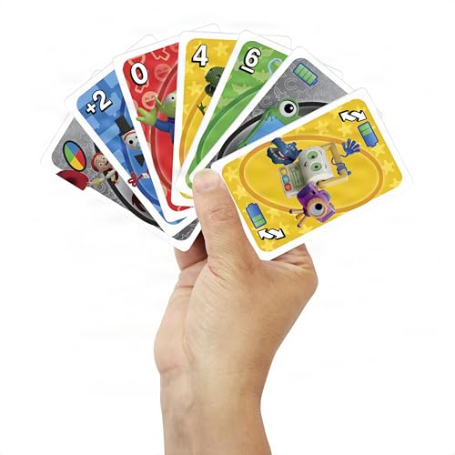 MATTEL GAMES UNO DISNEY Y PIXAR TOY STORY JUEGO DE 5 CARTAS CON BARAJA INSPIRADA EN PELÍCULAS PARA NIÑOS Y NOCHES FAMILIARES - 2