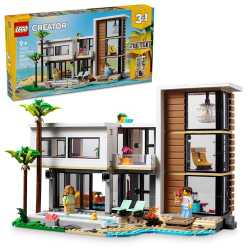 LEGO CREATOR 3 EN 1 CASA DE JUGUETES MODERNA JUEGO DE CONSTRUCCIÓN DE JUGUETES PARA NIÑOS CON 3 OPCIONES DE CONSTRUCCIÓN - 1