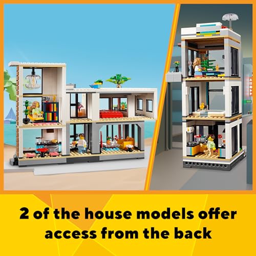 LEGO CREATOR 3 EN 1 CASA DE JUGUETES MODERNA JUEGO DE CONSTRUCCIÓN DE JUGUETES PARA NIÑOS CON 3 OPCIONES DE CONSTRUCCIÓN - 4