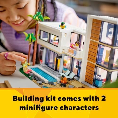 LEGO CREATOR 3 EN 1 CASA DE JUGUETES MODERNA JUEGO DE CONSTRUCCIÓN DE JUGUETES PARA NIÑOS CON 3 OPCIONES DE CONSTRUCCIÓN - 6