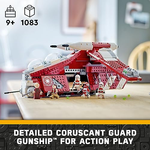 LEGO STAR WARS NAVE DE COMBATE CORUSCANT GUARD 75354 JUGUETE PARA CONSTRUIR STAR WARS PARA NIÑOS DE 9 AÑOS IDEA DE REGALO - 2