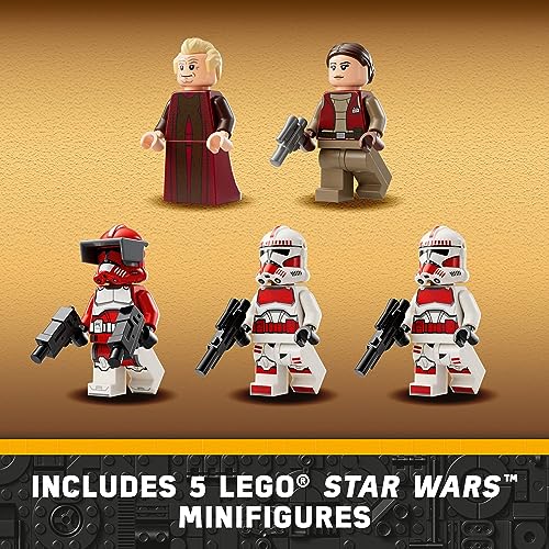 LEGO STAR WARS NAVE DE COMBATE CORUSCANT GUARD 75354 JUGUETE PARA CONSTRUIR STAR WARS PARA NIÑOS DE 9 AÑOS IDEA DE REGALO - 6