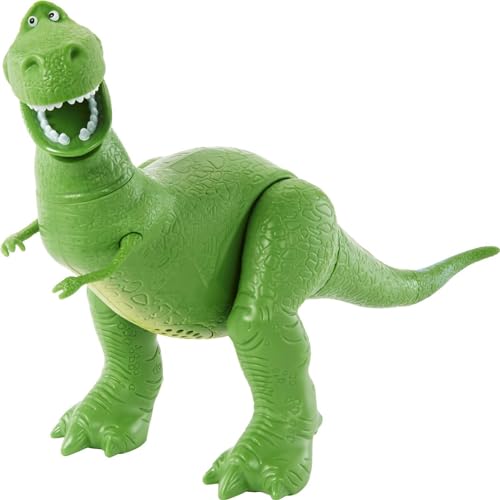 MATTEL DISNEYPIXAR TOY STORY 4 TRUE TALKERS FIGURA REX 78 IN 1981 CM DE ALTURA POSABLE FIGURA DE PERSONAJE PARLANTE - 1